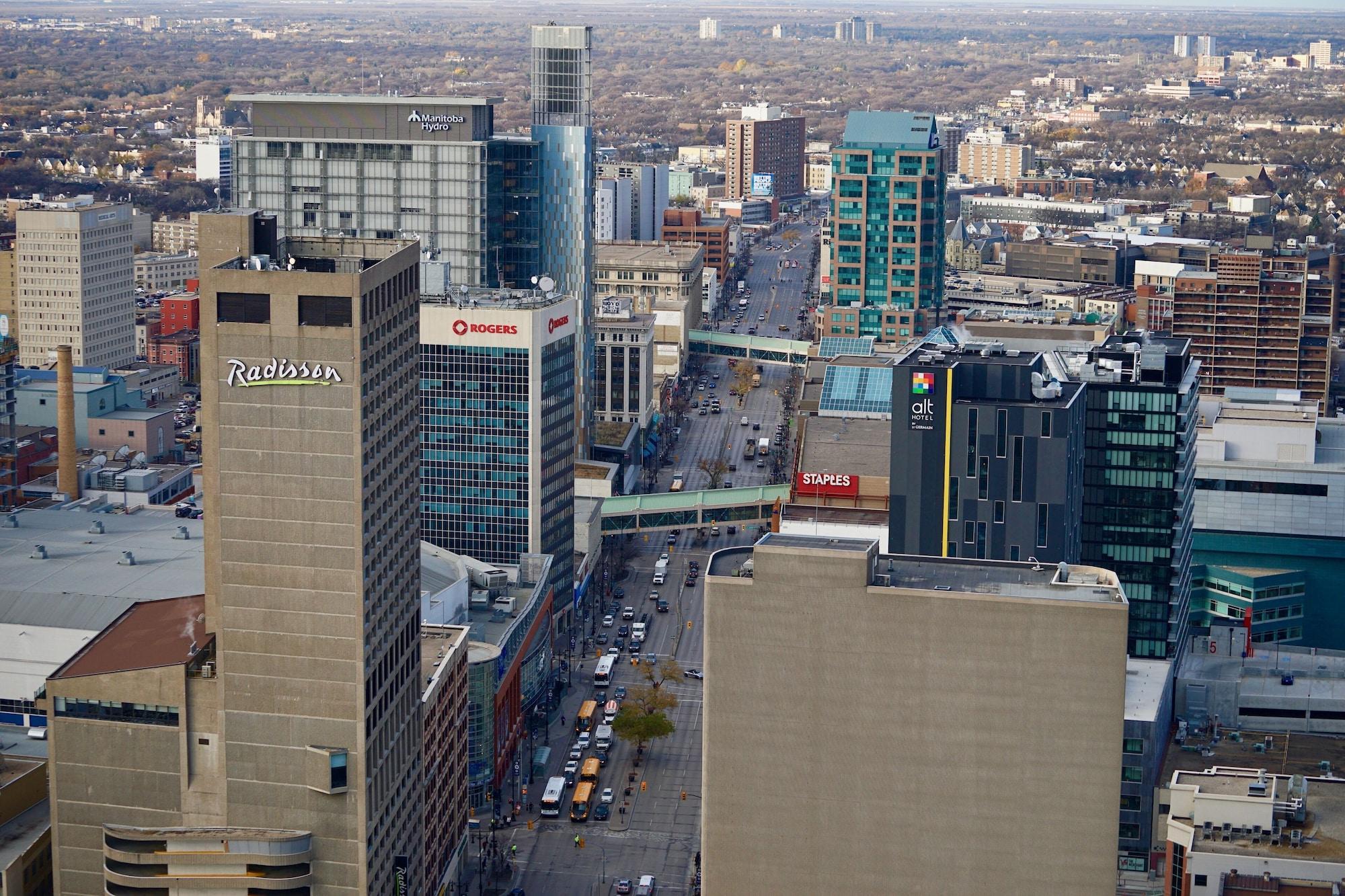 Radisson Hotel Winnipeg Downtown Екстериор снимка